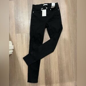 NWT black good American jeans